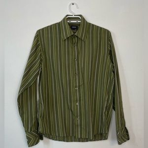 MEXX - Green Men's Button Down Blouse - Size Small